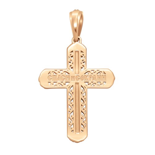 Крест золотой фото 2