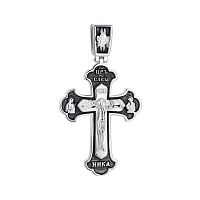 Крест серебряный