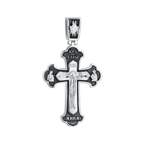 Крест серебряный