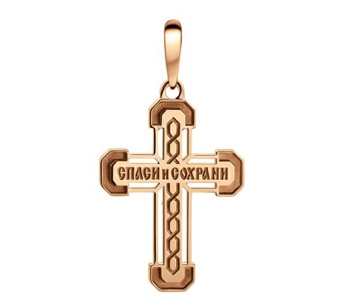 Крест золотой фото 2