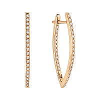 Серьги из золота 585 пробы