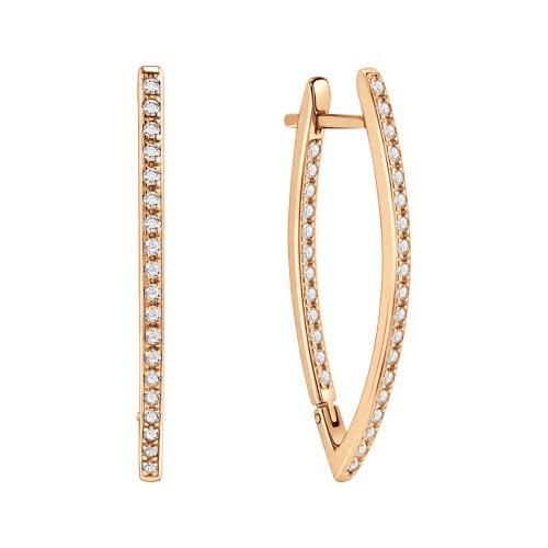 Серьги из золота 585 пробы