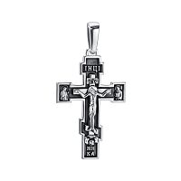 Крест серебряный