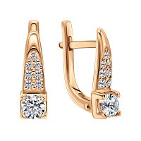 Серьги золотые