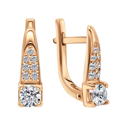 Серьги золотые