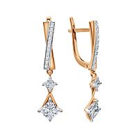 Серьги золотые