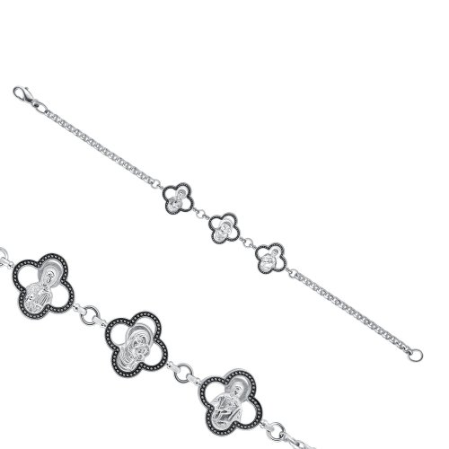 Браслет серебряный