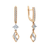 Серьги золотые