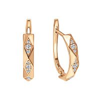 Золотые серьги