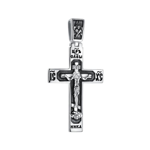 Крест серебряный