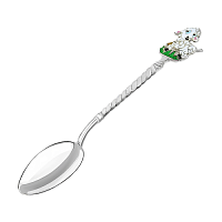 Ложка серебряная детская "Овечка"